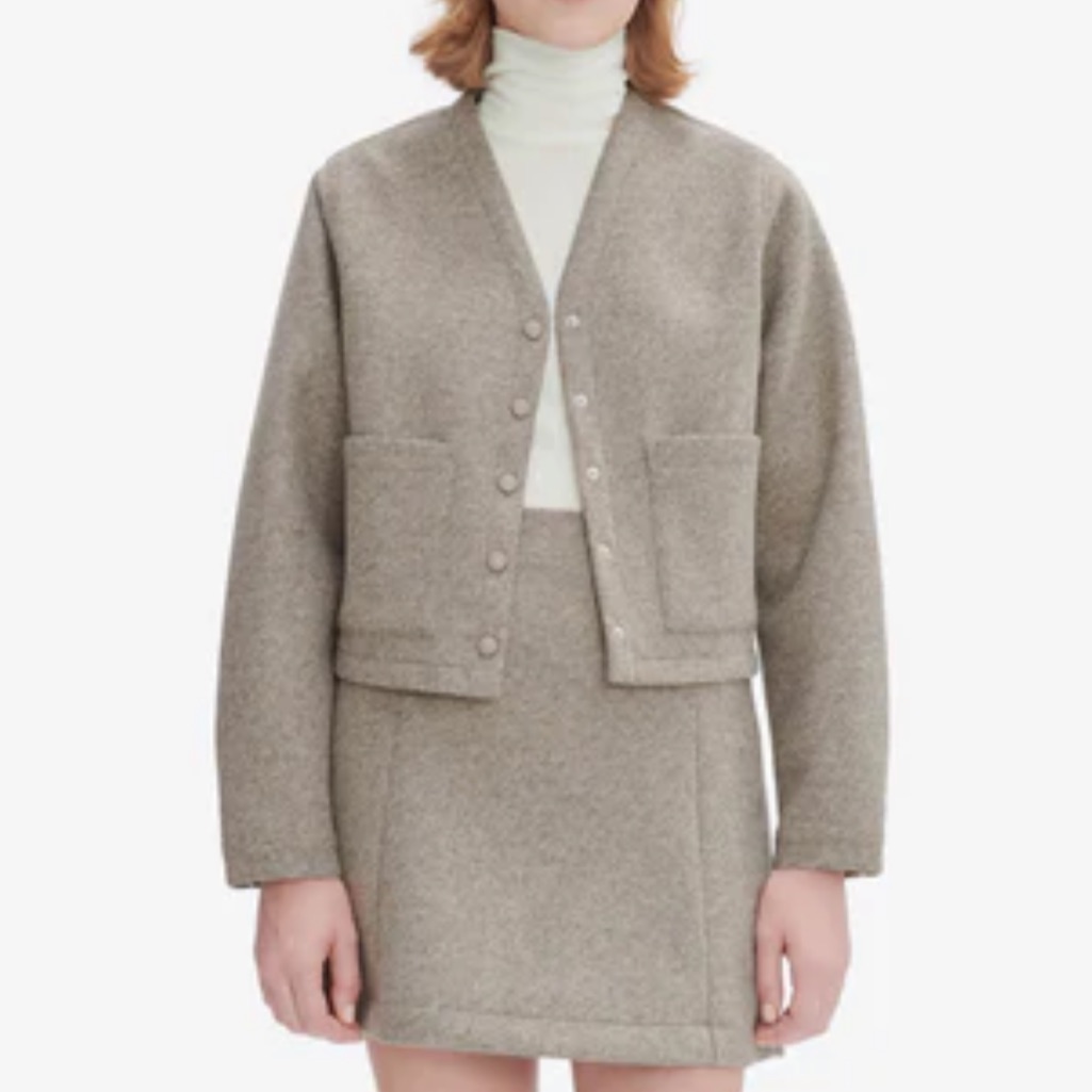 A.P.C. Aurelia Jacket In Beige